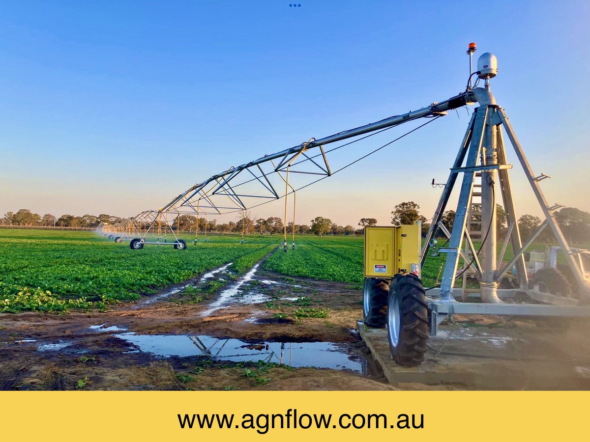 agnFlow's tweet photo. Exciting news as our another Australian-made ALM centre pivot goes into action! https://t.co/Rg6xdwIfvv