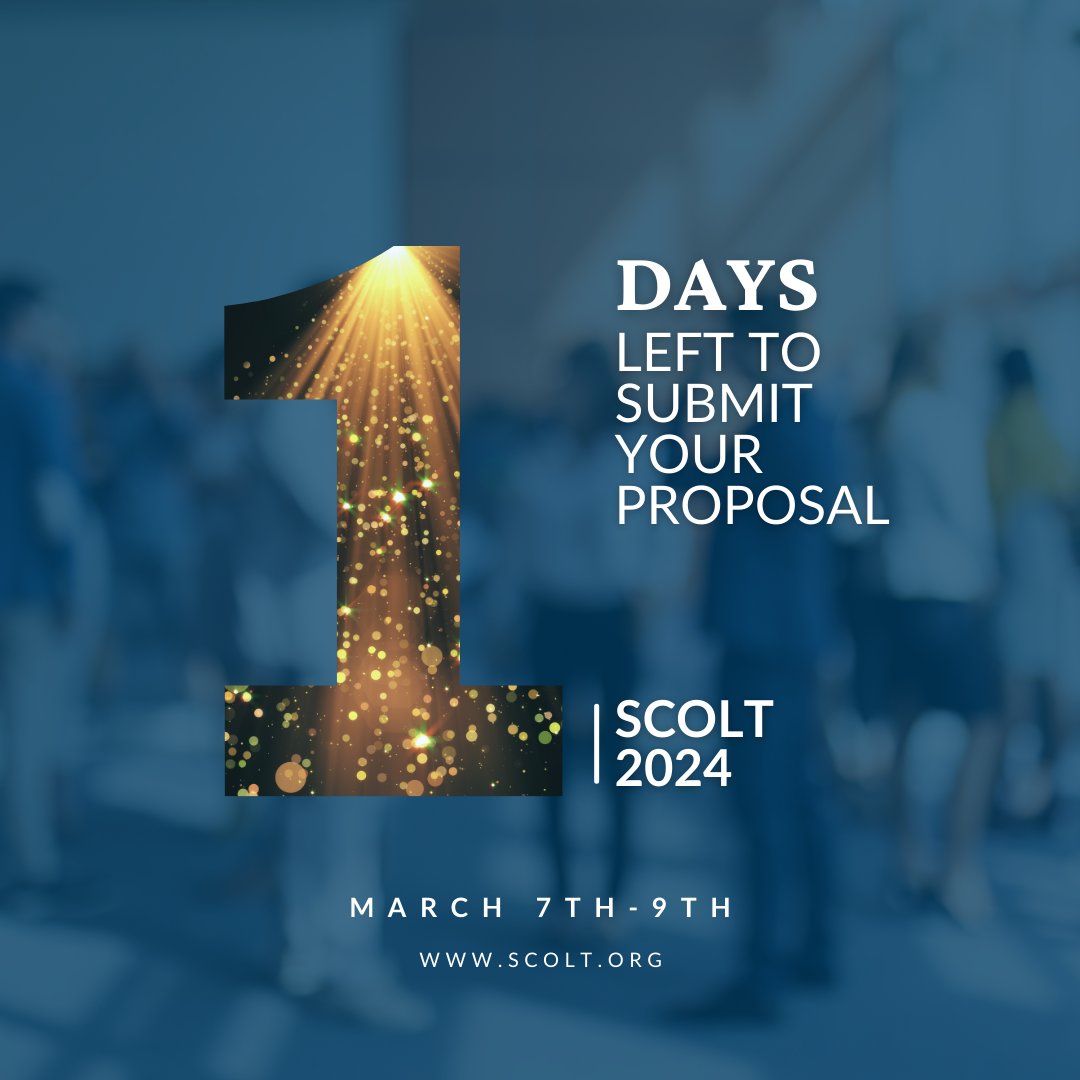 Passion for language teaching? We want to hear from you! 🌐🌍 

Submit your proposal for #SCOLT24 in Atlanta, Georgia, & connect with language educators who share your enthusiasm.

Join the celebration! 📢📚

bit.ly/SCOLTproposal2…

#LanguagePassion #TeachInspireLead #langchat