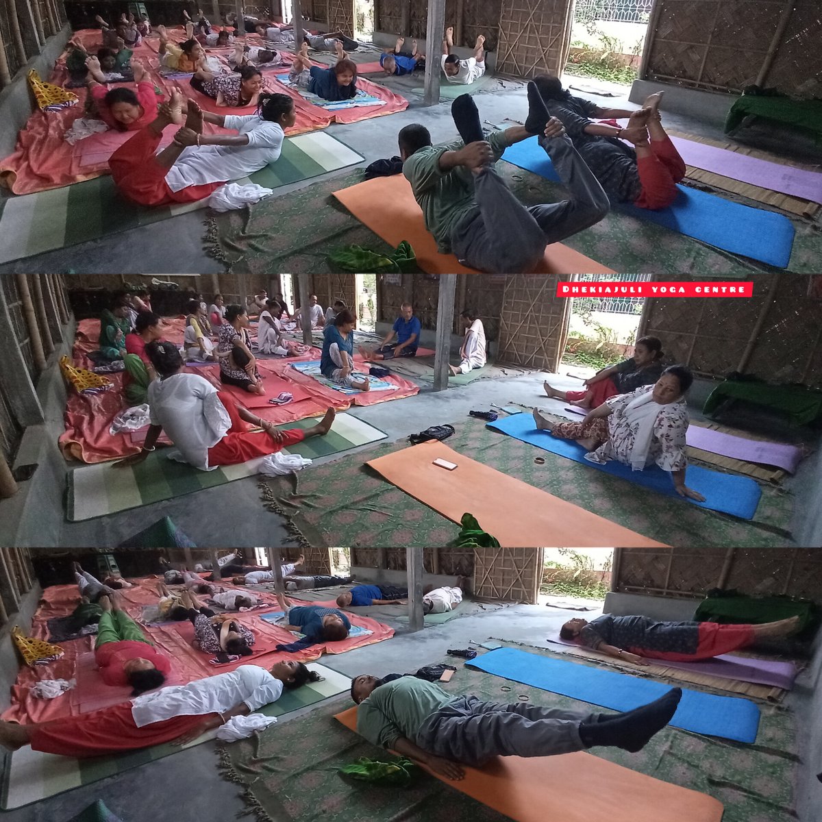 yoga_land's tweet photo. 💐----------------------🧘♀️🧘♂️--------------------💐
Assam #Sonitpur yog Shivir/centre
#योग_केंद्र (सोनितपुर )
Yog Mitra... #Ripon #Pallabi #Barnali #Pabitra
Date...10.10.2023-------------------- https://t.co/0rfwYaxWPO