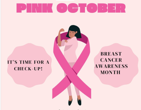 AWEC_Cameroon's tweet photo. 𝔾𝕖𝕥 𝕪𝕠𝕦𝕣 𝕡𝕚𝕟𝕜 𝕠𝕟
1 𝒊𝒏 8, 𝒂 𝒘𝒐𝒎𝒂𝒏'𝒔 𝒐𝒅𝒅𝒔 𝒐𝒇 𝒈𝒆𝒕𝒕𝒊𝒏𝒈 𝒃𝒓𝒆𝒂𝒔𝒕 𝒄𝒂𝒏𝒄𝒆𝒓 𝒊𝒏 𝒂 𝒍𝒊𝒇𝒆𝒕𝒊𝒎𝒆.𝑾𝒊𝒕𝒉 𝒂𝒘𝒂𝒓𝒆𝒏𝒆𝒔𝒔 𝒕𝒉𝒆𝒓𝒆 𝒊𝒔 𝒉𝒐𝒑𝒆. #awec #breastcancerawareness https://t.co/yKm83LCldL