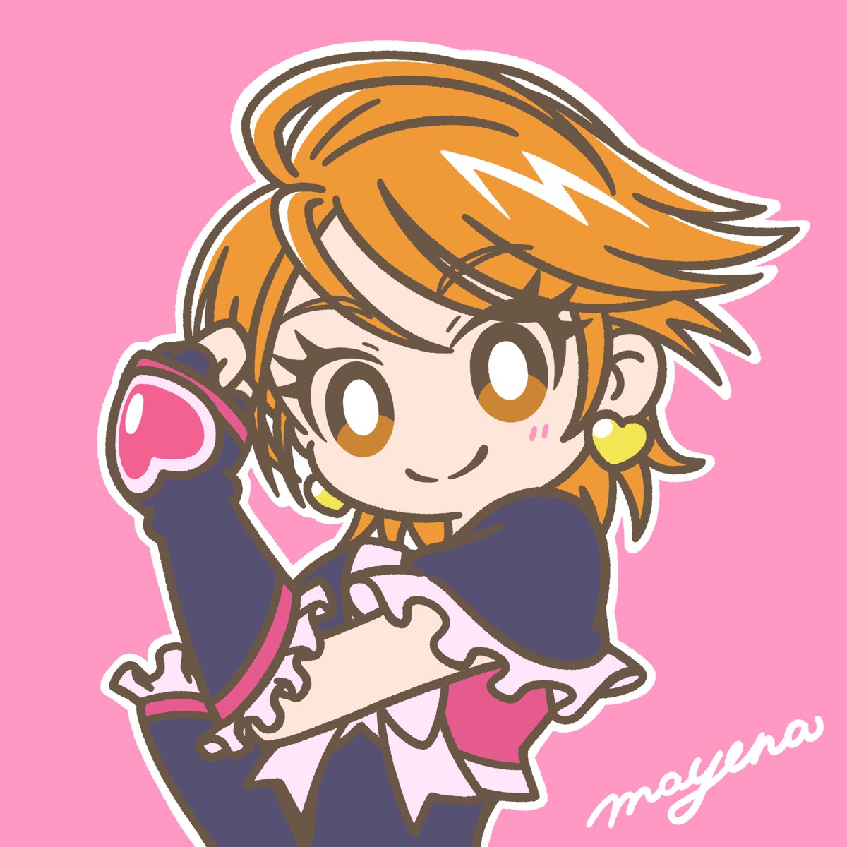 ブラック、なぎさ お誕生日おめでとう！🖤🎉 #キュアブラック生誕祭