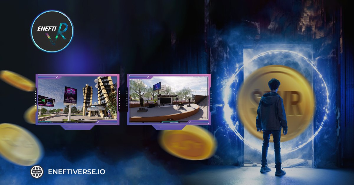 eneftiverse's tweet photo. Venturing into the metaverse is like stepping through a portal to endless possibilities 🚀

Experience a realm where creativity knows no bounds, and your wildest dreams come to life. Get ready for an extraordinary adventure with #Eneftiverse

#Metaverse #VirtualReality #Web3 https://t.co/hjeOwt9RWz