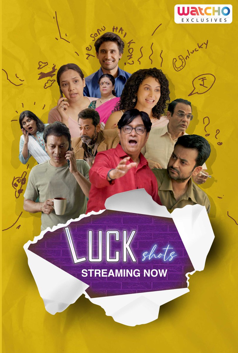 CinemaRareIN's tweet image. Anthology series #LuckShots S1 (2023), now streaming on @LetsWatcho.

@brijkala @Kavvindave #Ajitesh #PriyankaKaul @deeprajrana #KrishnaBisht @iCrescendoMusic 
#SureshThomas #MohitSrivastav