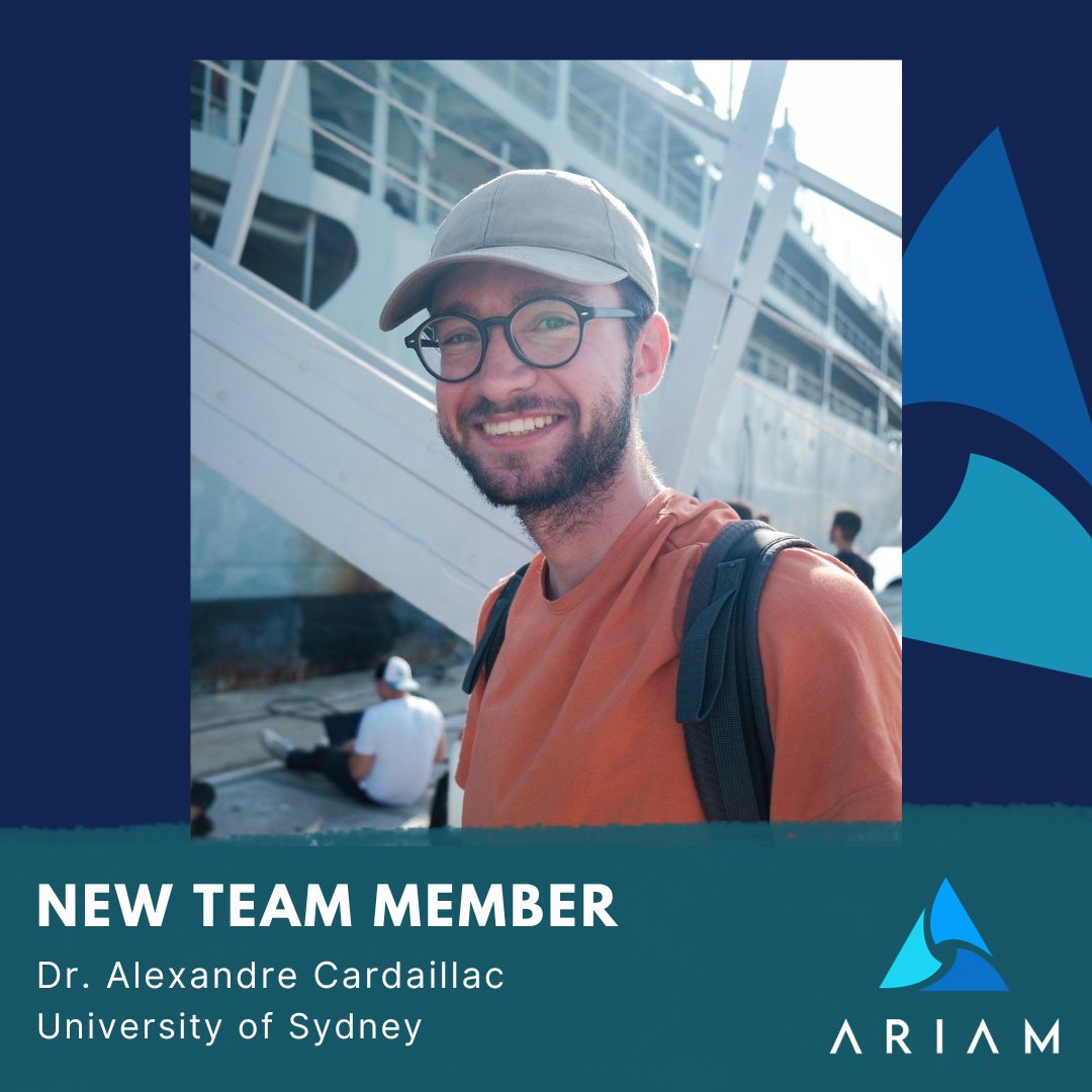 ARIAM Research Hub is excited to welcome @AlexandreCardaillac as its first Postdoctoral Research Associate supervised by Don Dansereau and our industry partner Advanced Navigation. Welcome Alexandre!