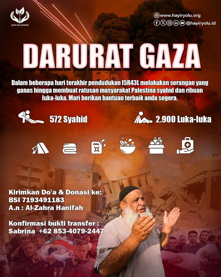 Siapa itu Al-Zahra Hanifah dan Sabrina <a href="/hayiryolu_id/">Yayasan Hayır Yolu</a>?...
Punya ijin resmi dari <a href="/KemensosRI/">Kementerian Sosial RI</a>?..

Cc <a href="/PPATK/">PPATK</a>