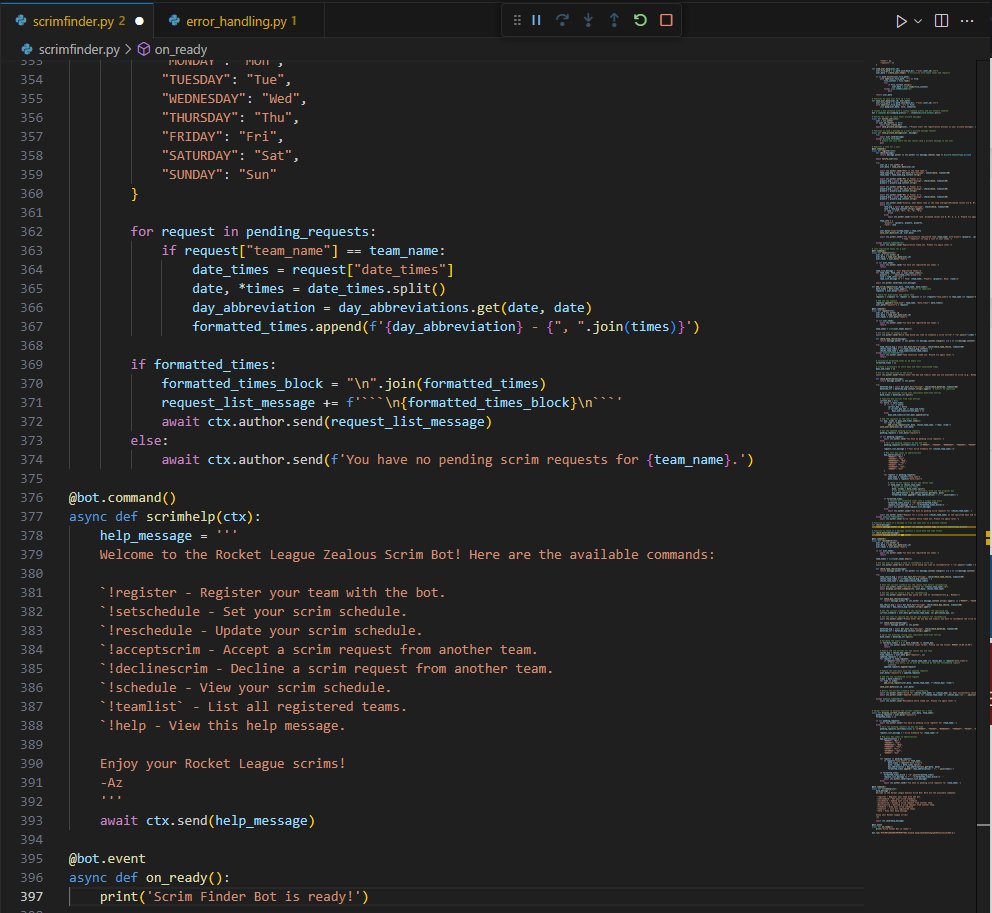 Any team want to register for the alpha version of our Discord Scrimbot ?

DM "Azerate" on discord for more details. 
-Booking scrim made simple.