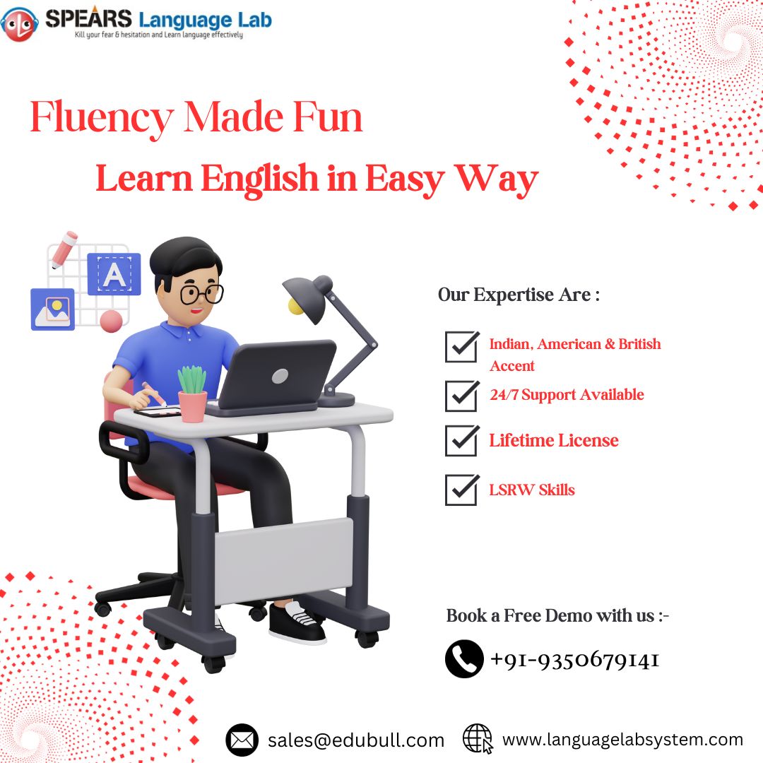 Spearslanguage's tweet image. Master English like a pro with our cutting-edge Language Lab! 📚🎓🌐 Unlock fluency and confidence, one lesson at a time. 🗣️💡 #LearnEnglish 
#LanguageLab
#onlineeducation 
#technology 
#Gaza 
#EnglishLearning 
#Israel