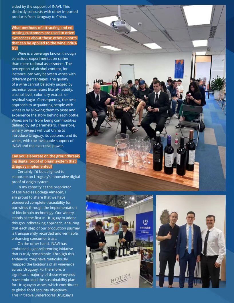FerLUGRIS's tweet photo. 🍷🍷🍷🇺🇾🇺🇾🇺🇾 excelente colaboración del Consulado General en Canton y el INAVI @winesofuruguay https://t.co/EtFCv5Lnje