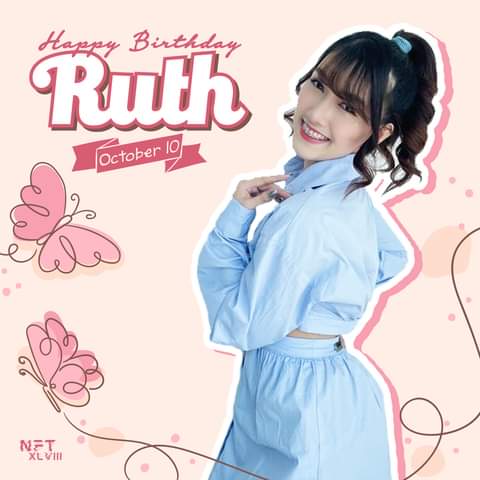 She has always been and always will be the root of our happiness! 🦋

HAPPY BIRTHDAY to former MNL48 Team NIV member and 2-time main single Senbatsu member, Ruth Lingat! 🎉 🥳 🎂

#MNL48Ruth
#ParuParuth