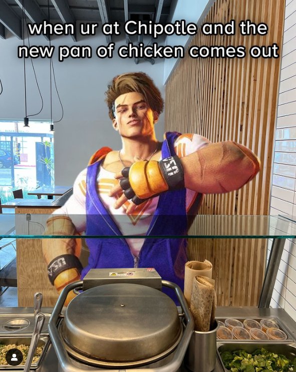 kujikawaii's tweet photo. It's 1am and I'm thinking about the only good ad Chipotle ever made again: https://t.co/kEmGiimxqC