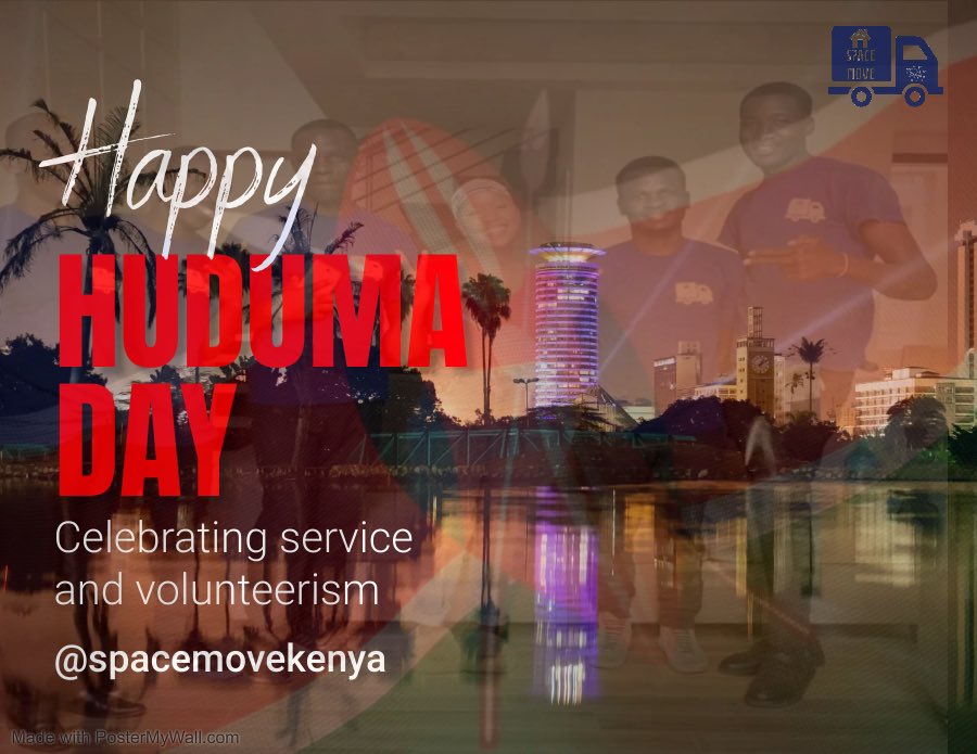 space_move's tweet photo. On behalf of the #Spacemove fraternity, we wish you all a happy #HudumaDay . Celebrating continued service to making our motherland better &amp; better 👌🏾🇰🇪 https://t.co/NqKOLO4MfS