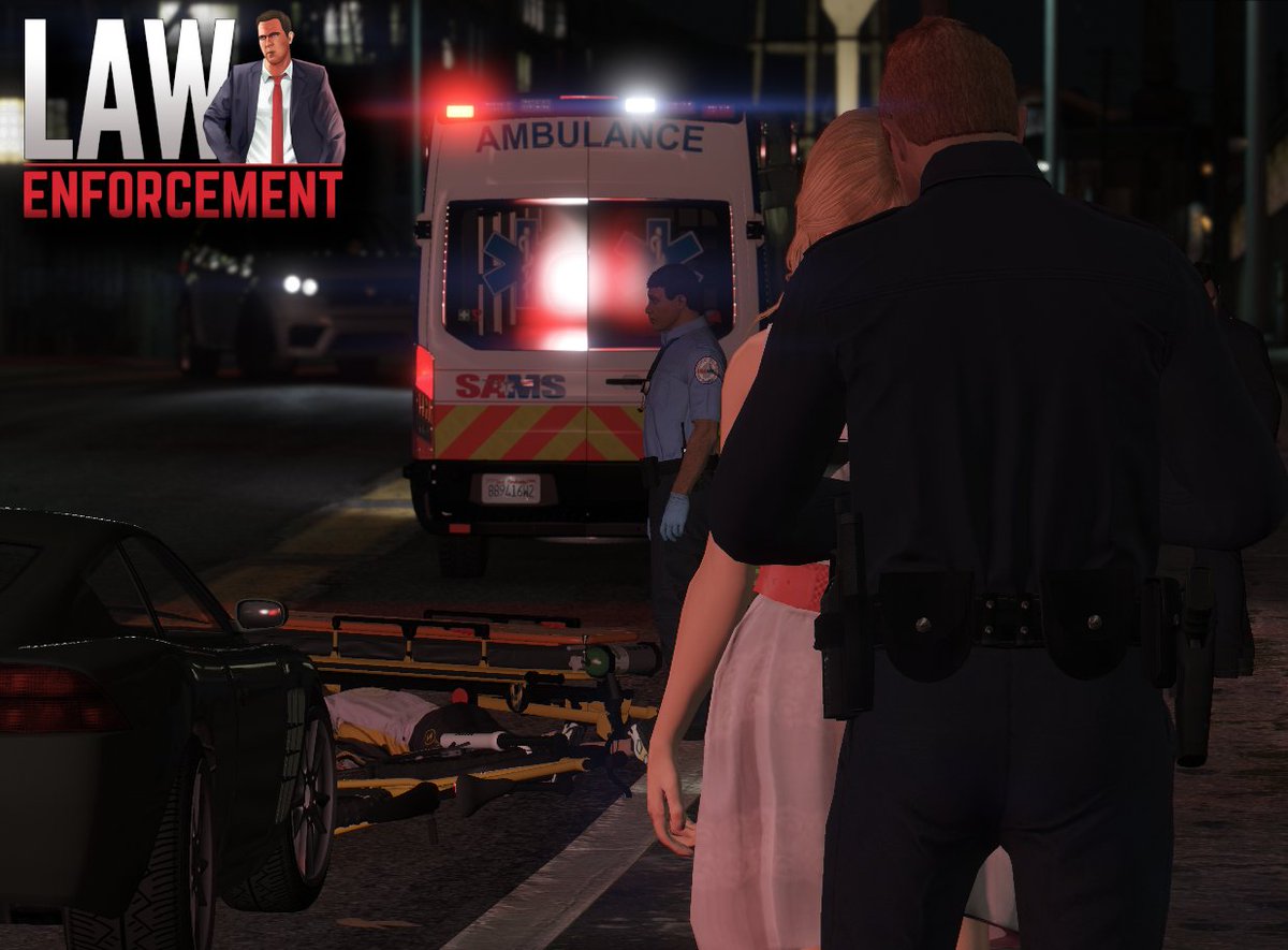 lefrgtav's tweet photo. Intervention du LSCoFD et d'une SAMS pour un cycliste renversé !
#lawenforcement #sams #amr #GTAV #americanmedicalresponse #ambulance #emergency #medic #medical #ford #gta #roleplay #lacofd #intervention #secours #pompies #lscofd #feu https://t.co/aHaUlRrwuz