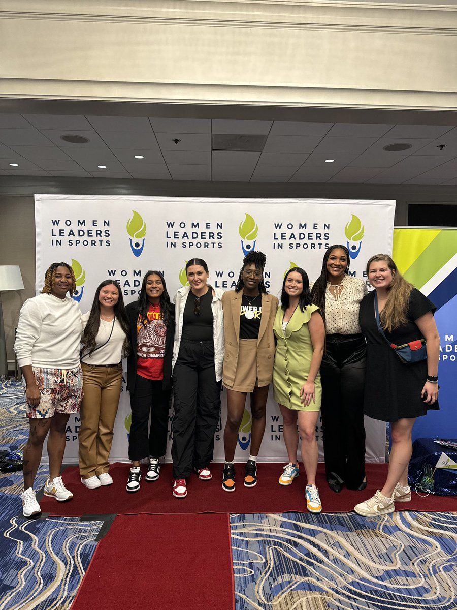 👑 <a href="/NCAA/">NCAA</a> in the building! 👑

<a href="/_WomenLeaders/">Women Leaders in Sports</a> x #WeAreWomenLeaders