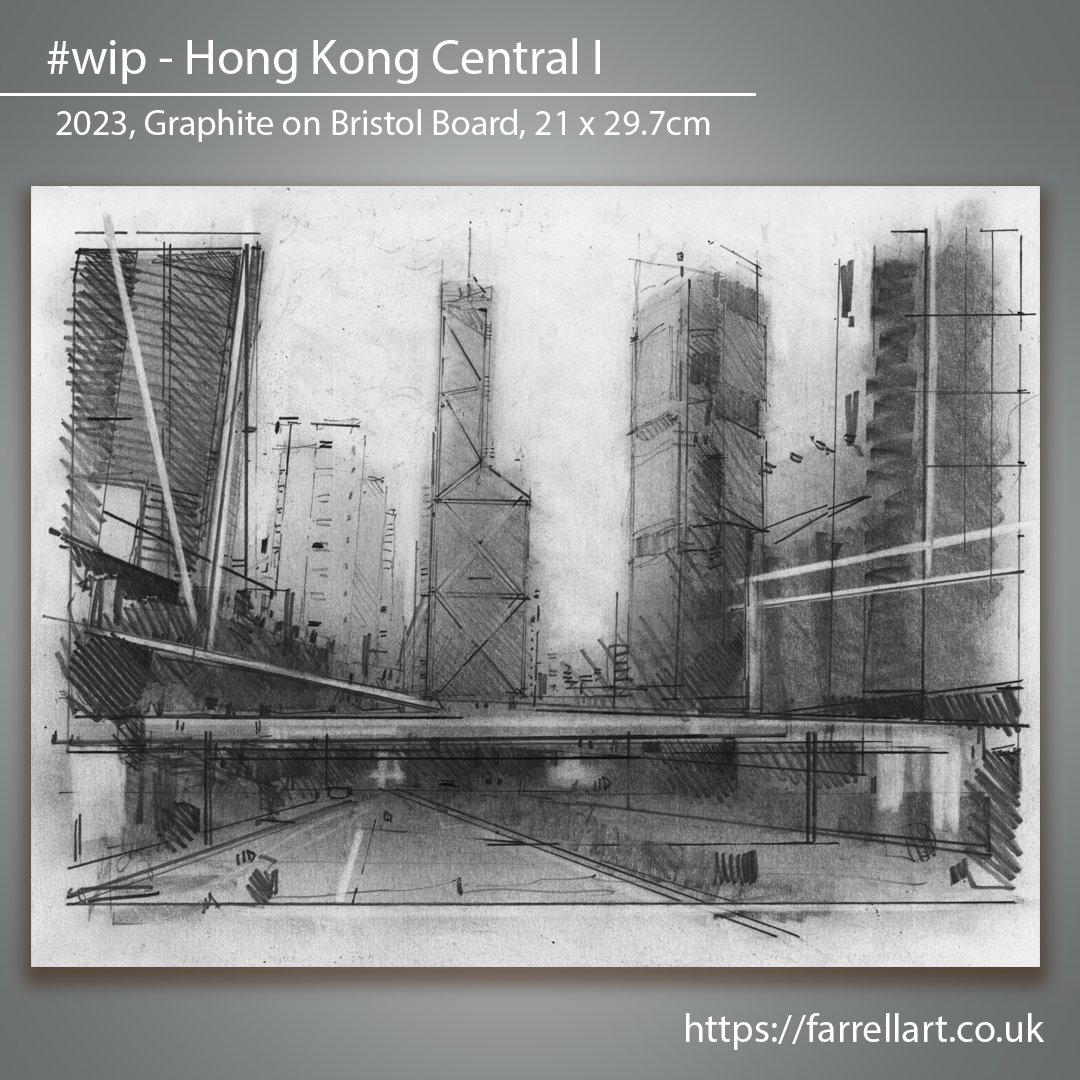 FarrellartVR's tweet image. Loosely based on Hong Kong architecture and its city layout. I am playing with the balance between physical and illusionistic space.
.
.
#gestural #fineart #painting #hongkong #architecture #gesturalabstraction #cityscape #art #christopherfarrell #spatialpainting #urbanpainting