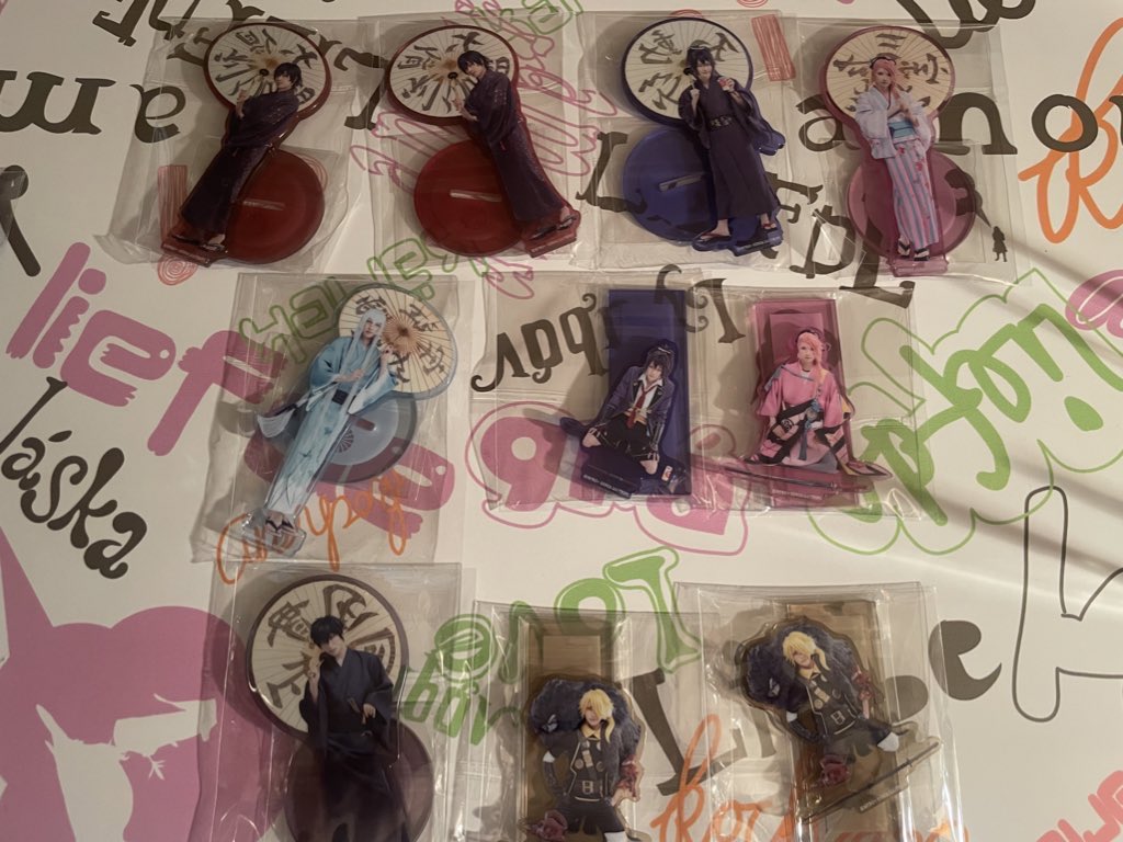 Torto416's tweet photo. 【【交換・譲渡】刀ステ 感謝祭 アクスタ
ランダムアクリルスタンドB
【譲】
軽装
大倶利伽羅×2、不動行光、宗三左文字、江雪左文字、同田貫正国
跪坐
不動行光、宗三左文字、獅子王×2

【求】
軽装 
陸奥守吉行

続く https://t.co/YbPoCZm61n
