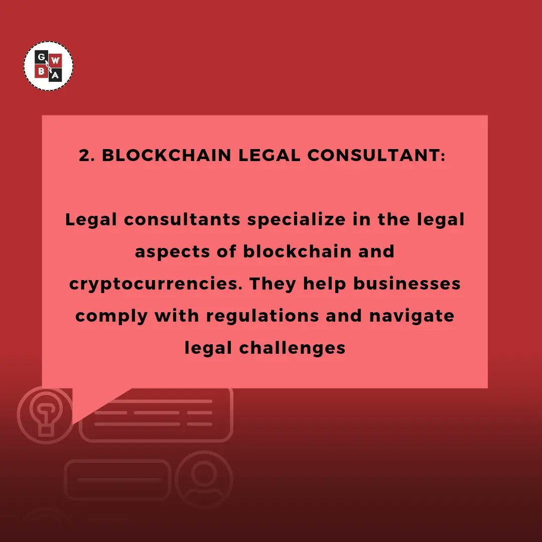 GBWA_blockchain's tweet photo. Today we'll be discussing some of the job opportunities in the Blockchain industry
#blockchaintechnology #metaverse #virtualreality #nft #nftcommunity #crypto #cryptocurrency #DeFi #sidechain #poi #chainlinking #cbdc #sharding #privacycoins #blockchains #blockchainindustry https://t.co/FgXZ6Bc8DV