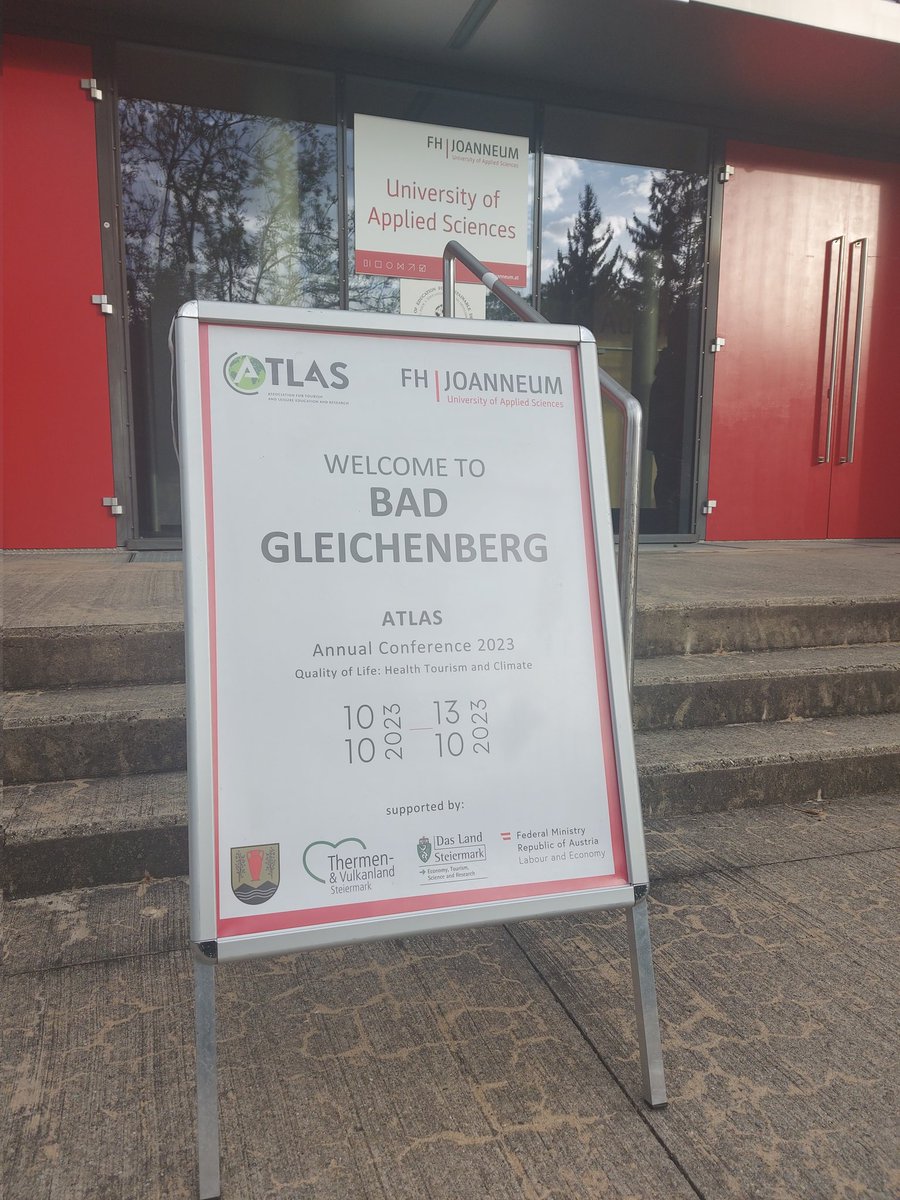 And we're starting the day with the Phd Seminar. . We are looking forward to welcoming all our delegates - in person and on-line - to Bad Gleichenberg for the 2023 ATLAS Conference #atlas2023