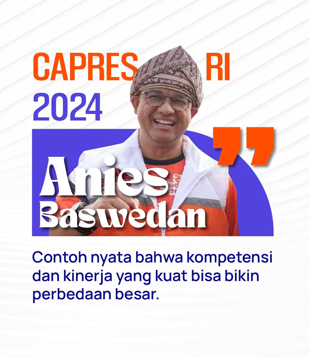 Pemimpin yang kece gak cuma punya basis di sini, tapi juga go internasional. Capres Anies Baswedan jadi contoh banget! 
  Amin Terkenal #AniesTerkenal