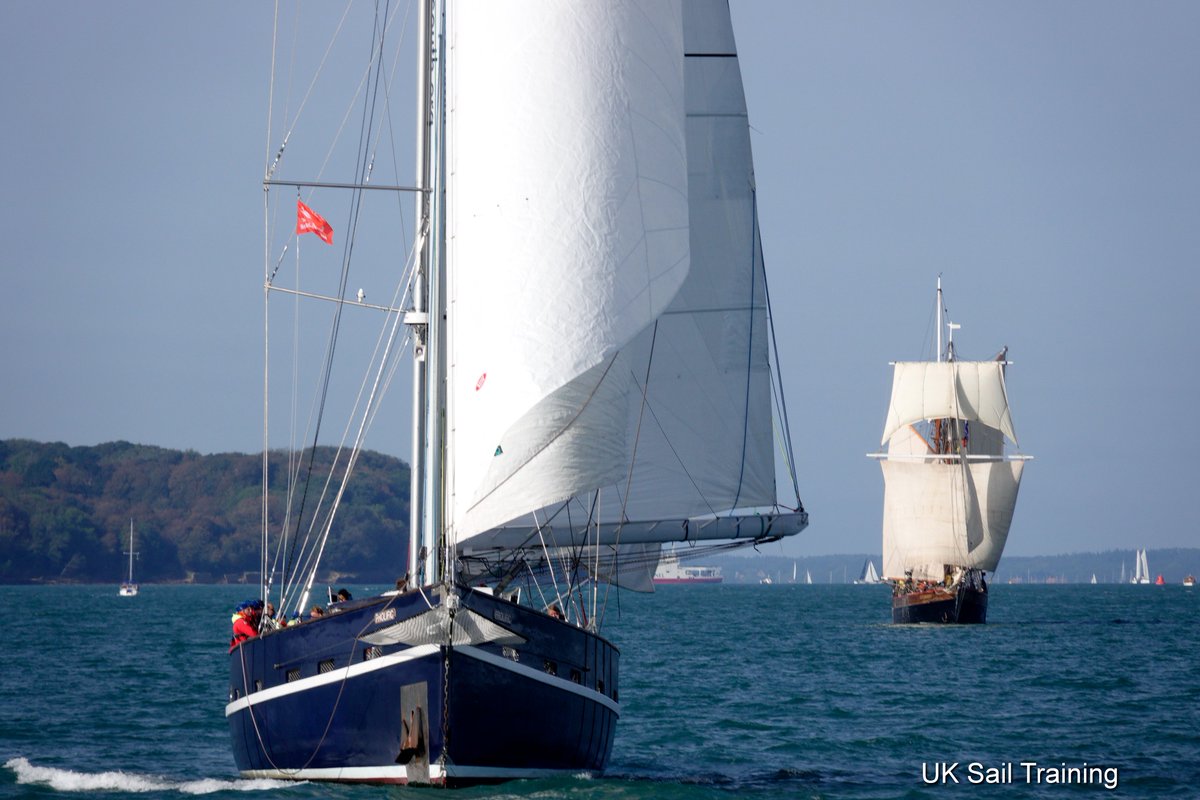 UKSailTraining's tweet photo. Thank you again to everyone who participated in the Cowes Small Ships Race over the weekend - see you next year Cowes!
@DiscoveryDSP @OYTSouth @TheIslandTrust @Ronasailing @TallShipsYT @DauntseysSchool @mstsailing @BolehProject
#CSSR23 #SmallShipsRaceCowes #solent #cowes https://t.co/1uZc4GGIfp