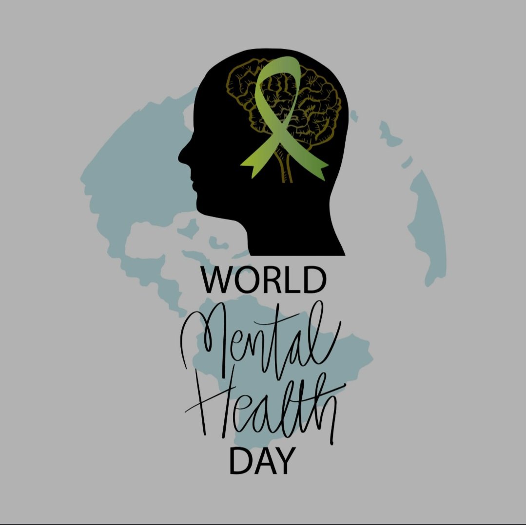 Charmzy_P's tweet photo. Happy World #MentalHealthDay! #MentalHealth is a #universal #humanright! We can't compromise on this &amp; continue to condone, tolerate &amp; accept systems, spaces, cultures, institutions, language &amp; practices that fuel negative #MentalHealth outcomes https://t.co/R6oMBLiAgh