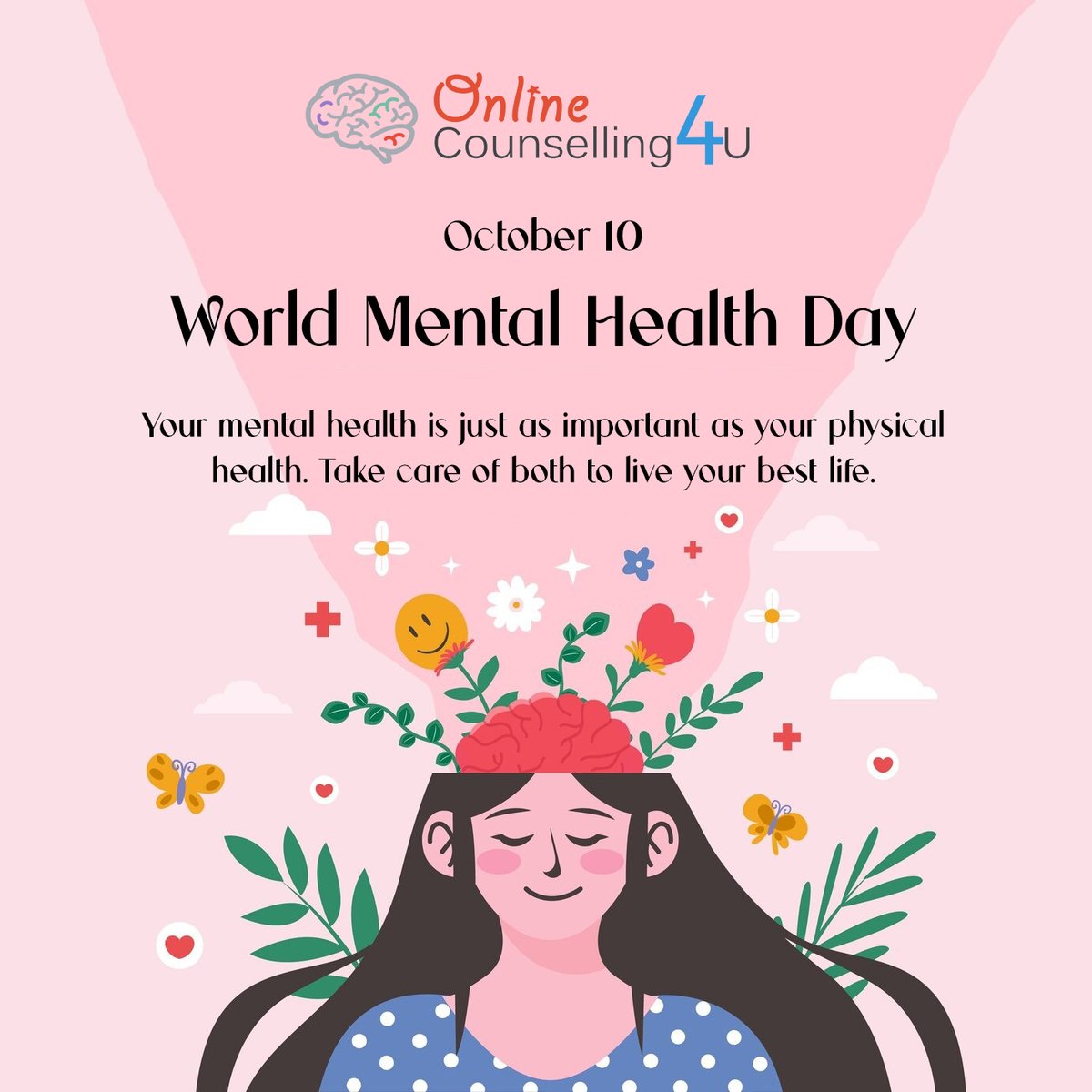 World Mental Health Day 2023

#onlinecounselling4u #worldmentalhealthday #mentalhealthmatters #mentalhealthadvocate #mentalillness #mentalhealthday #mentalhealthsupport #mentalhealthstigma #mentalhealthawareness #mentalhealtheducation #mentalhealthquotes #communityoutreach