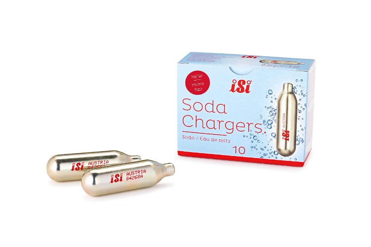 Received iSi NA North America CO2 Soda Siphon Charger for use with Classic Sodamaker and Soda Siphon, 10 Pack, Gold - gold from fudgie_md via Throne. THANK YOU FAM U REAL
