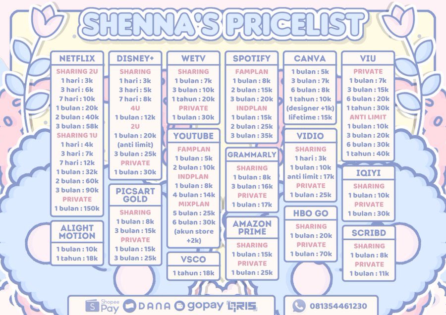 chfump's tweet image. haloo kakak, bisa jajan aplikasi premiumnya di aku yaa, langsung proses sat set, dan pastinya full garansi yaa

fastrep: wa.me/6281354461230
