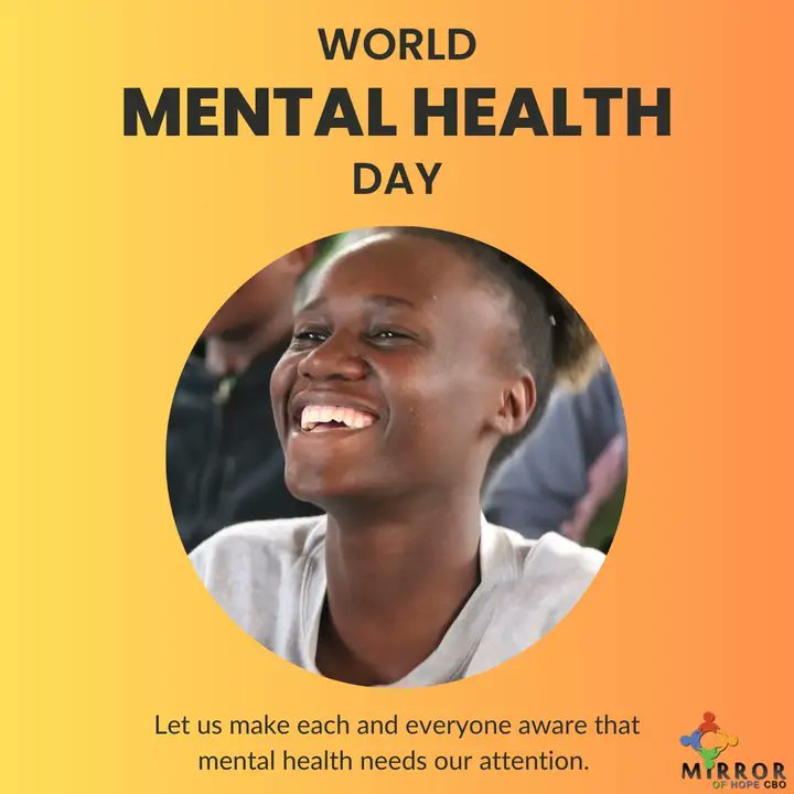 MoH is cognizant of the need for mental health to our beneficiaries as a vital area of need even as we continue empowering them. On World Mental Health Day, we recognize the crucial role it plays in their physical, emotional and psychological well-being.

 #WorldMentalHealthDay