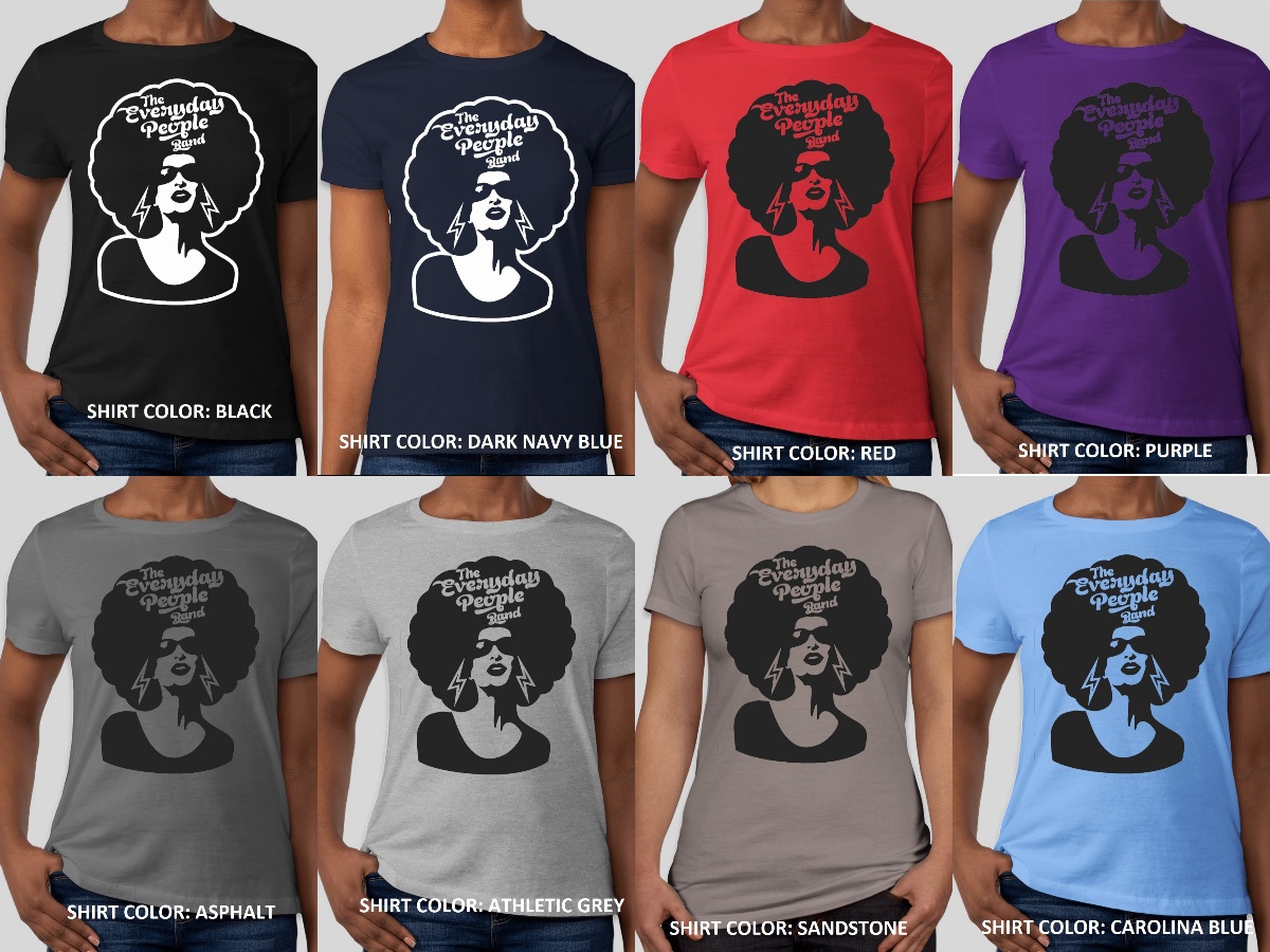 Women's #BandMerch now in:

theeverydaypeopleband.com/product/144664

#anniversarycelebration #bandforhire #barmitzvah #batmitzvah #corporateevents #danceband #discomusic #everydaypeople #funkmusic #livemusic  #MotownBand #partyband #SpecialEvents #theeverydaypeopleband #touringband #weddingband