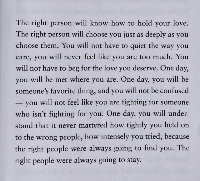 Let them lose you.....,"