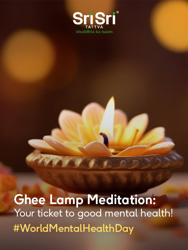 Research suggests that #Ghee Lamp Meditation stimulates a parasympathetic response, reducing stress and fostering inner peace. 🌟🏕️ #Meditation #Innerpeaceparty #WorldMentalHealthDay