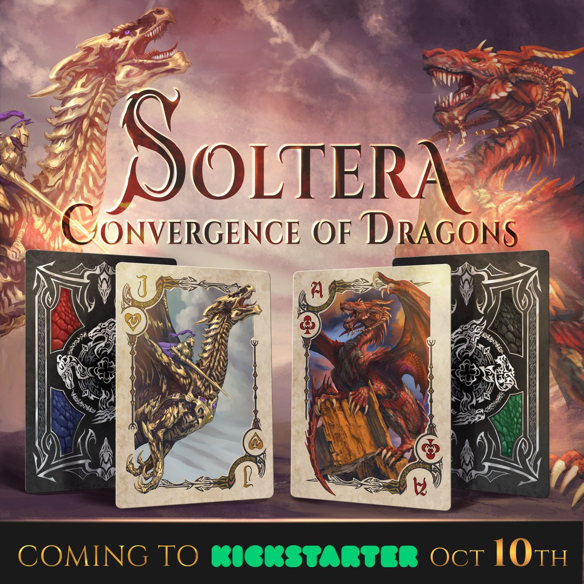 mystic_dragongm's tweet photo. #RT This post to unlock Social Media Stretch Goals!

Unleash the power of dragons with the most detailed, dragon-inspired, fantasy-themed playing cards ever created! Get locked in for early bird specials!

https://t.co/BGkVV3EOQH

#dragons #playingcards #cards #cardcollectors https://t.co/EOOE57bD6u