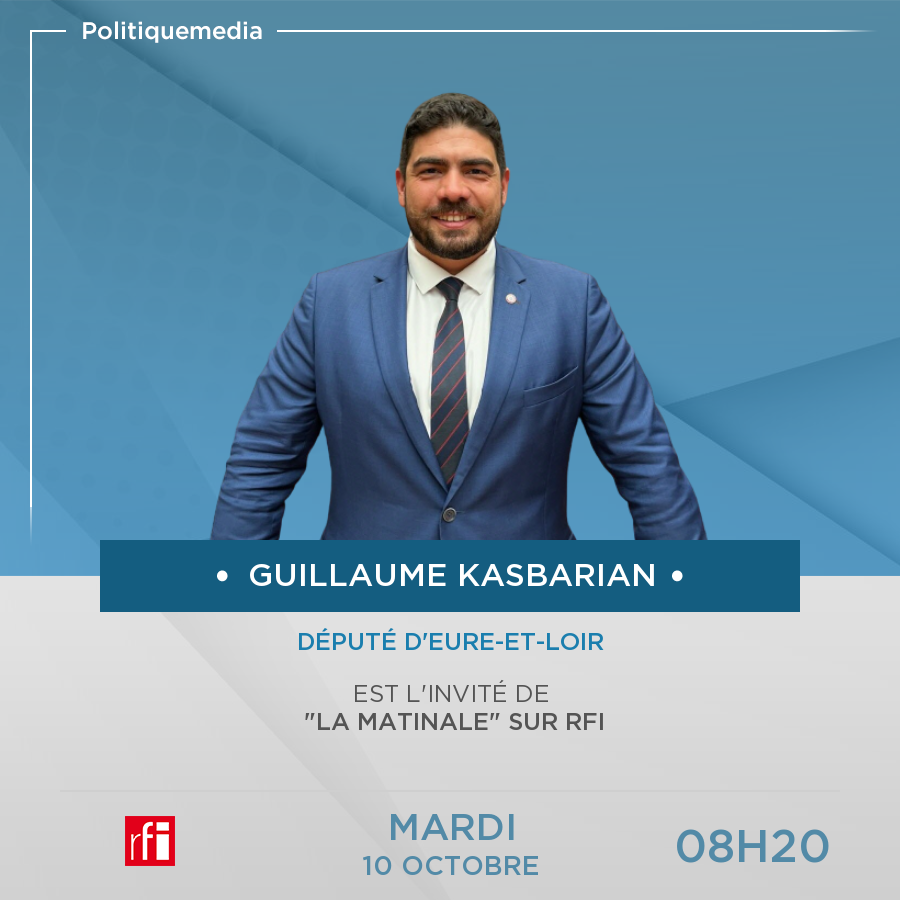 .<a href="/guillaumekasba/">Guillaume Kasbarian</a> est, aujourd'hui mardi 10 octobre à 08:20, l'invité de "La matinale" sur RFI politiquemedia.com