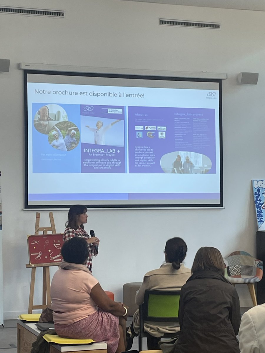 Day with seniors in Paris as part of the project #integralabplus. Thanks <a href="/eseniors/">E-Seniors</a>!! <a href="/Erasmus_Project/">Erasmus+ Projects</a> 
 #elderly #wellbeing 
<a href="/WWU_Muenster/">Universität Münster</a> <a href="/UCMccinf/">Facultad Ciencias Información</a> <a href="/Corte_Mir_Siena/">Corte dei Miracoli</a> #plineu #32puntos