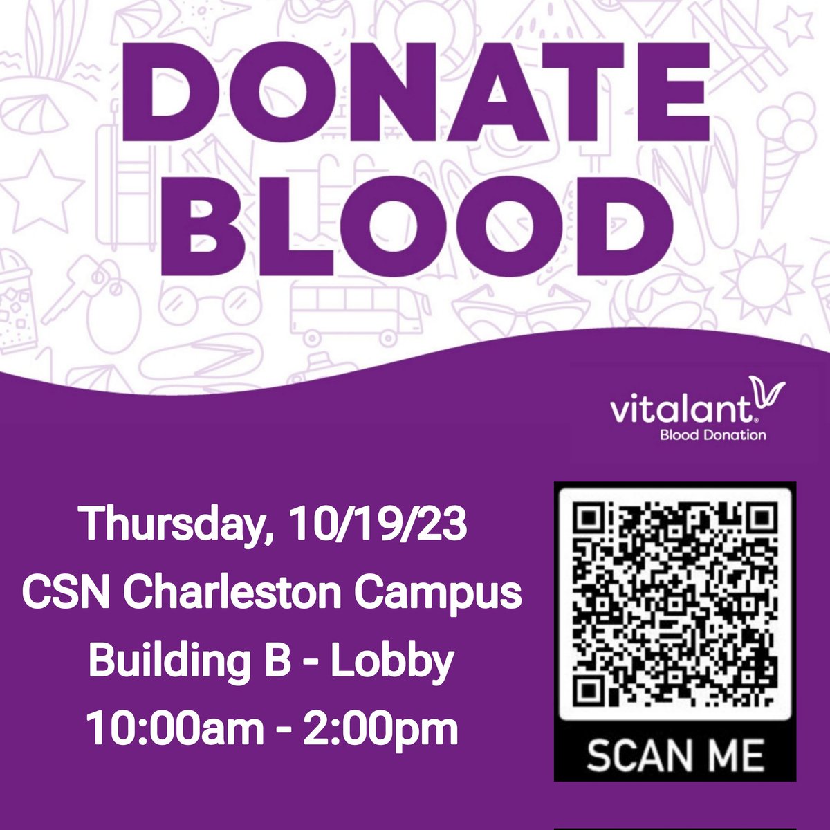patyto73's tweet photo. The need for blood is #critical for all types, especially type O.  #GiveBlood #SaveLives on Thursday,  October 19 from 10am to 2pm. https://t.co/Ge6k6NprMT #coyoteheroes @CSNCoyote https://t.co/8NOKioYnkH