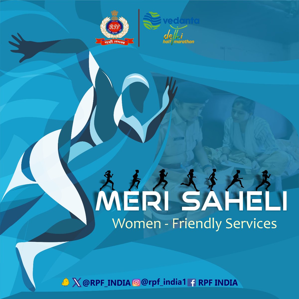 RPF INDIA (@rpf_india) on Twitter photo The excitement is building!
Only 5 days left until #TeamRPF participates in the #DelhiHalfMarathon to support #MeriSaheli.
We're thrilled for #VedantaDHM23 #RangdeDilli <a href="/DelhiHM_/">Vedanta Delhi Half Marathon</a> <a href="/RailMinIndia/">Ministry of Railways</a> The excitement is building!
Only 5 days left until #TeamRPF participates in the #DelhiHalfMarathon to support #MeriSaheli.
We're thrilled for #VedantaDHM23 #RangdeDilli <a href="/DelhiHM_/">Vedanta Delhi Half Marathon</a> <a href="/RailMinIndia/">Ministry of Railways</a>