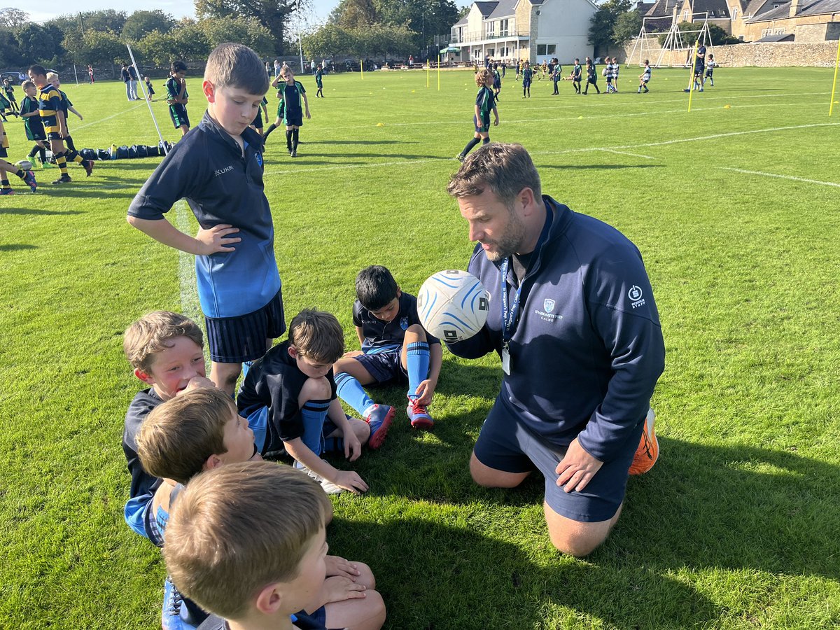 A brilliant afternoon of Bath Schools’ Festival Sport. Some excellent rugby and hockey on display by our <a href="/StMargs_Year4/">StMargs Year 4</a> <a href="/StMargaretsPrep/">St Margaret's Prep Calne</a> children in the glorious sunshine ☀️