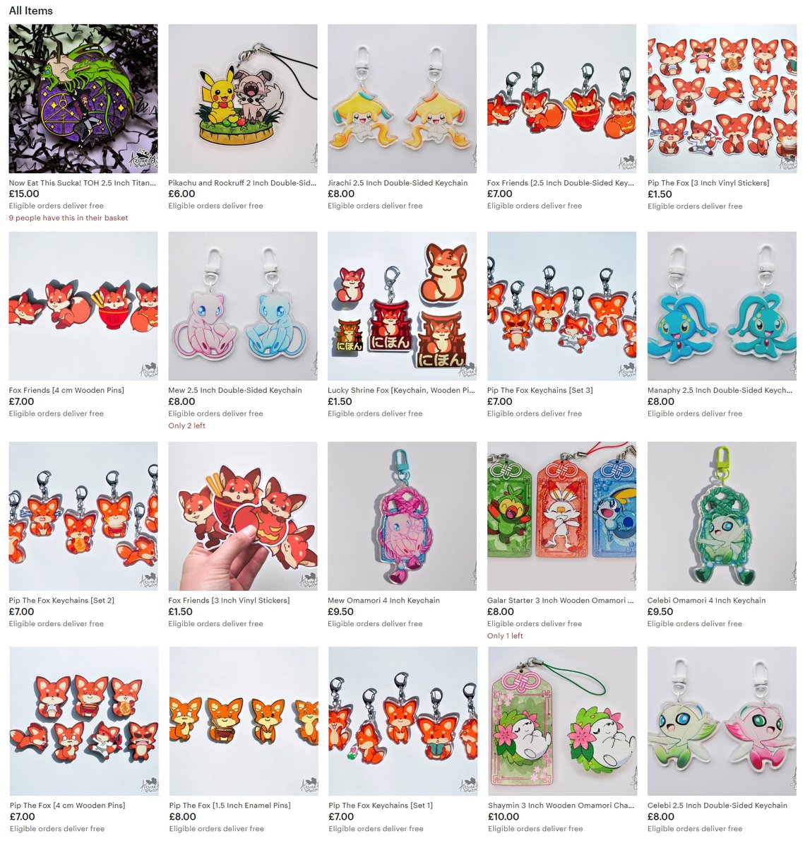 azurelilyart's tweet image. Hey everyone! Etsy is offering £10 off orders £40 and over with the code YES10! (ENDS OCT 11th!!) This is a huge help to small shops like mine so please check it out!! 🥺🙏💙 #TheOwlHouse #Pokemon #FoxFriends azurelilyartwork.etsy.com