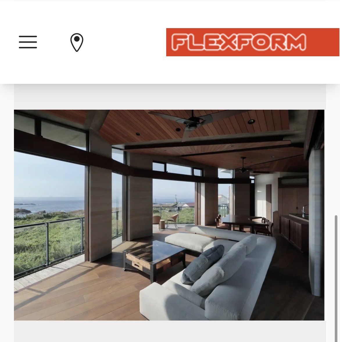 hirobet's tweet image. この空間に置かれるのソファは、クライアントご夫婦と一緒に家具屋さんを巡って選びました。
そのご縁で、ブランドサイトにて『VILLA MKZ』が紹介されました。
海を望む空間に、抜け感があるこのWINGが馴染んでいます。

flexform.it/en/inspiration…

#flexform #villamkz #takeshihirobe