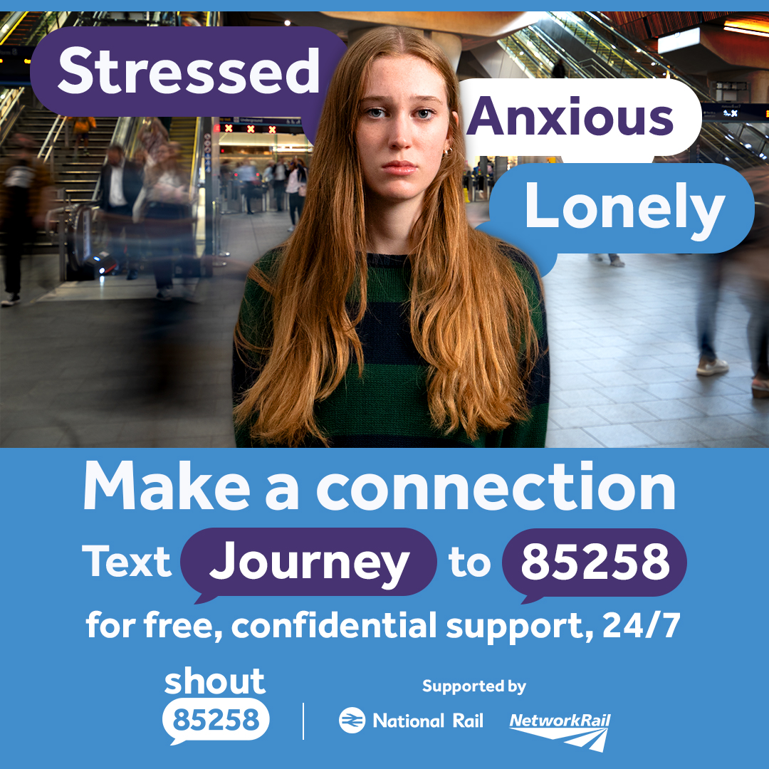 We're proud to announce that we have partnered with @NetworkRail on a new rail industry campaign to help reduce suicides on the network.

'Make a Connection' launches this #WorldMentalHealthDay to signpost vulnerable people to mental health support before they reach crisis point.