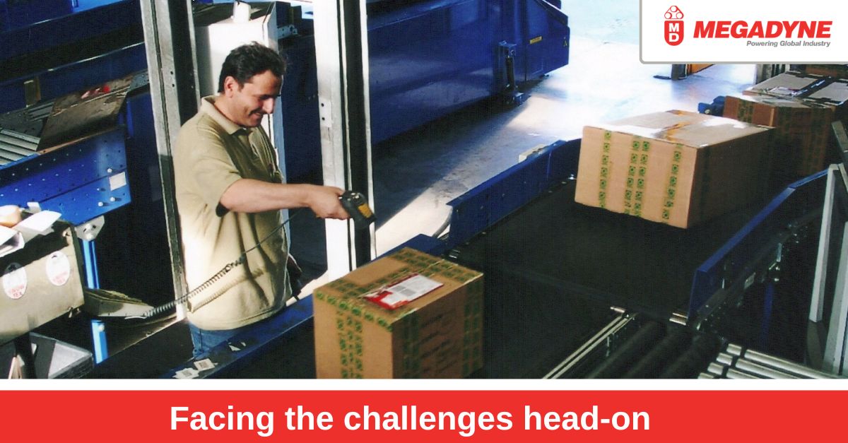 Megadyne_Group's tweet photo. Logistics facilities face daily challenges in the form of time constraints ⏲️ It puts pressure on the business sector and the equipment. 
The Megadyne Rollpower™ is the answer to the problems 👉 https://t.co/fgEftLgMI5 
#Logistics #Warehousing #Manufacturing #EnergyEfficiency https://t.co/PZ4Ma1Qjw8