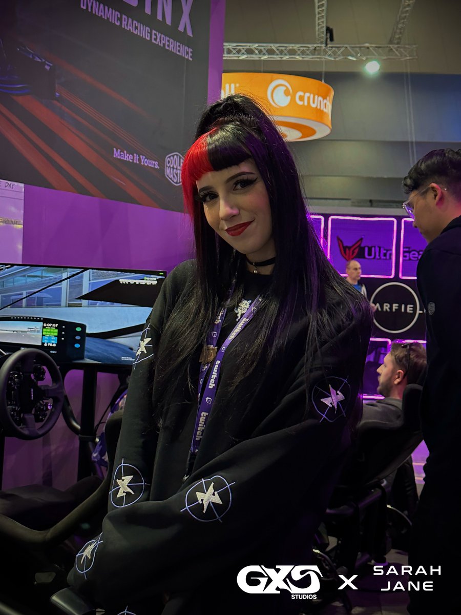 GXS//CRW001 SARAH JANE <a href="/SarahJaneAFK/">SarahJane ✨</a>

Customisable coloured sleeves: Select your preference to match your style. 

GXS Studios crewnecks coming soon. 

Receive 10% off your first CRW001 by visiting the link in our bio⚡️

#gxs #gxsstudios #fashion #streetwear #gaming #esports