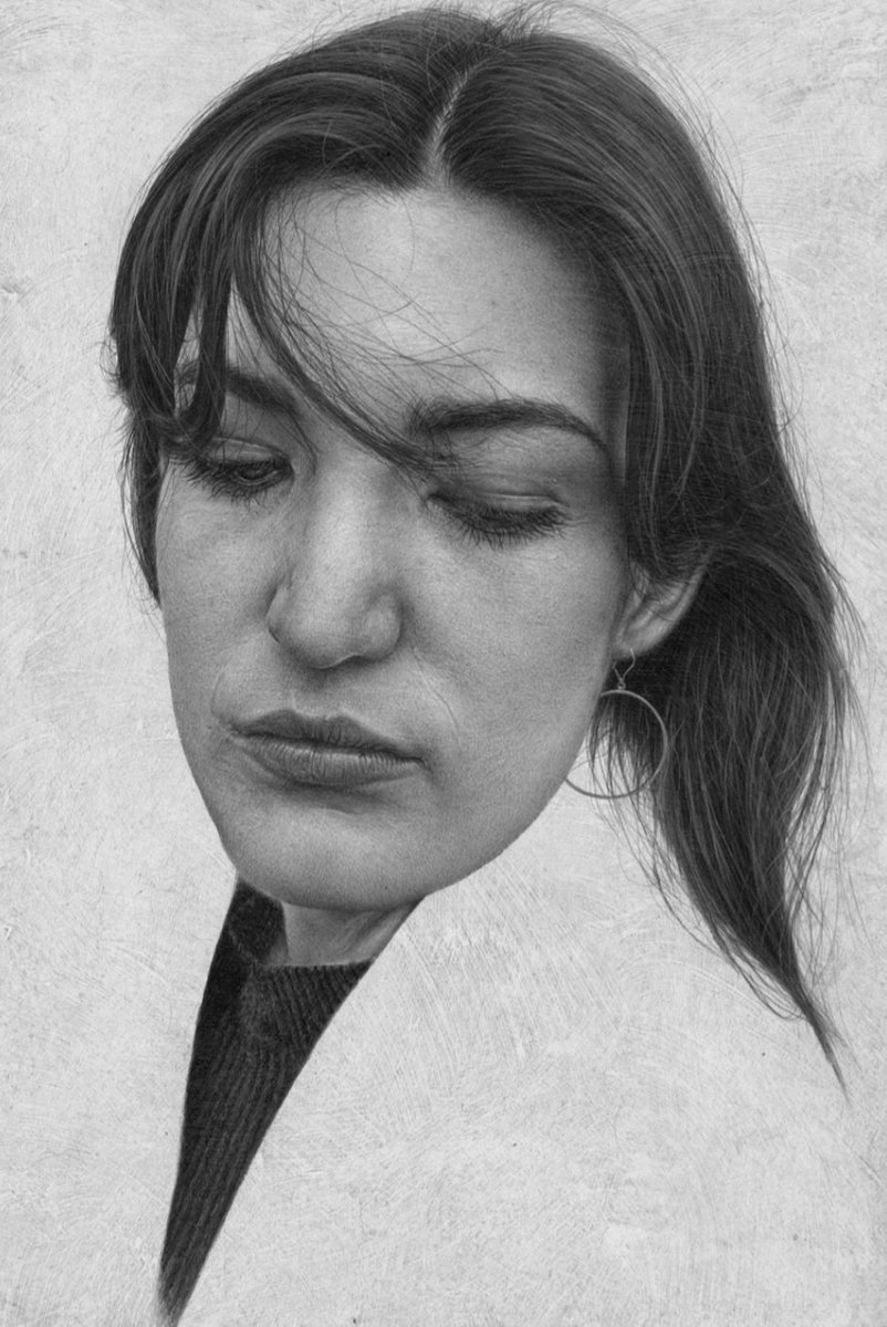 caldwellart's tweet photo. "Zoe."
Acrylic on wood panel. 
30x21cm. 
New paintings available at https://t.co/7so2kiI73u 
#fineart #figurativeart #painting https://t.co/h63kSCAW3b