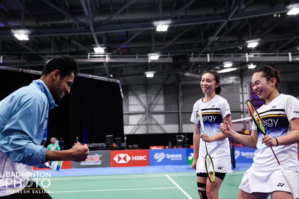 Huge congrats to Allison Lee and Frankie Corbett for making history, becoming the FIRST USA players to medal at the BWF World Junior Champions. So proud of you both! 🙌🙌