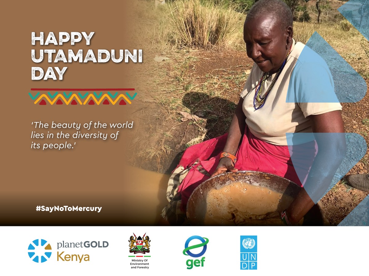 From us to you, #HappyUtamaduniDay 🇰🇪

@EnviClimateC_Ke 
@minamataMEA @planetGOLD_org 
@theGEF 
@UNDPKenya 
@Environment_Ke
@MiBeMa_2022
@MigoriCountyGov
@NarokCountyGvt
@County037
@VihigaCountyGov
@SDCooperatives
@NETFUNDkenya
@NemaKenya

#SayNoToMercury 
#MakeMercuryHistory