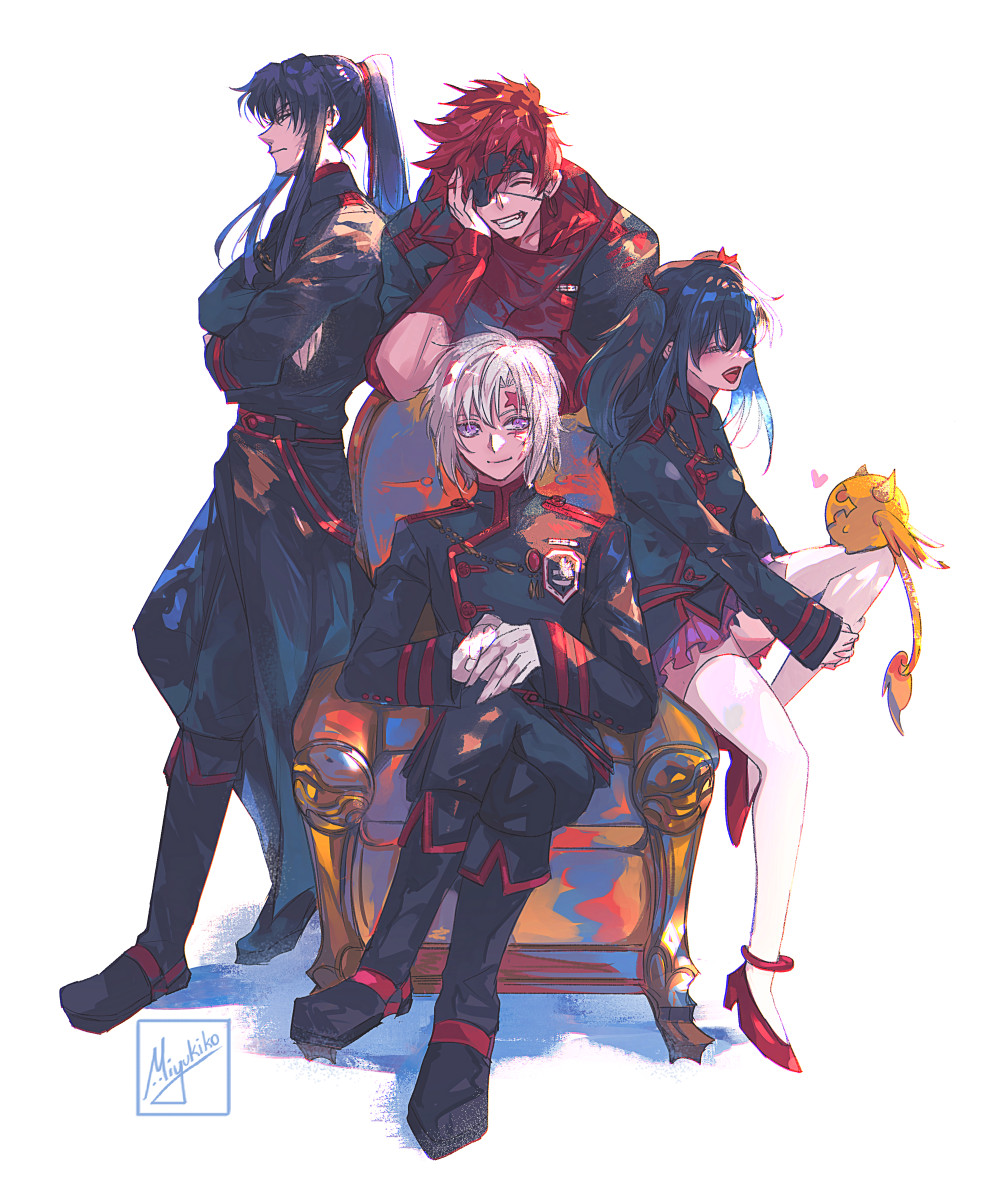 「[DGM] One day they'll all meet up again 」|ミユ ଘ(੭⌒ᴗര)੭✧ Vtuber comms / Doujima H52のイラスト