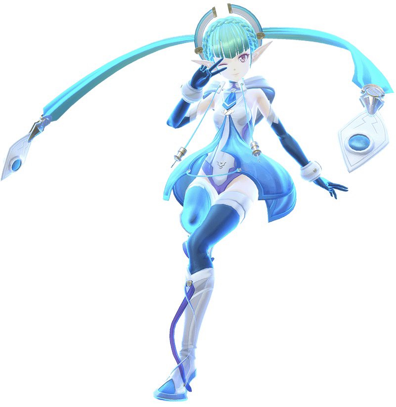 The Grendel’s all yours! 🧚‍♂️✨🫧

I voice the teeny-tiny-but-you-can’t transform-without-me 
Mare in #TrailsThroughDaybreak !

Thank you <a href="/NISAmerica/">NISAmerica</a> for making all my cyberpunk fairy dreams come true 🥹🩵