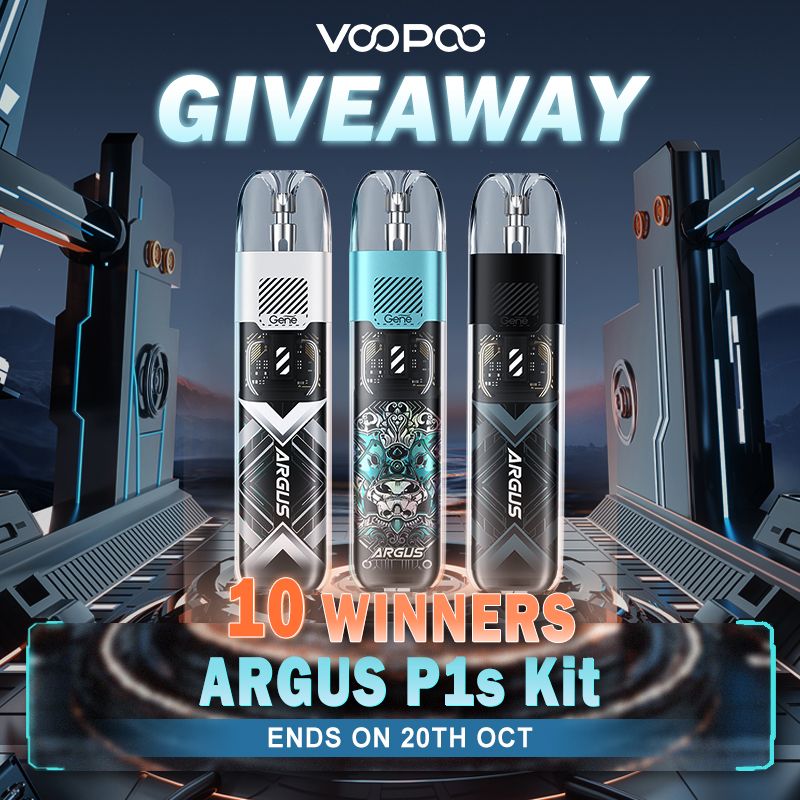 🌈🌈 🔝Healthcabin - VOOPOO ARGUS P1s Giveaway🍻🎊 🎁Prize: VOOPOO ARGUS P1s Pod Kit 🍀10 Winners Ends on 20th Oct📆 Join & win~ > To Enter:👇 healthcabin.net/blog/voopoo-ar… > #healthcabin #voopoo #argusp1s #voopooargusp1s #argusp1spod #giveaway #vapegiveaway #vapewholesale #vape