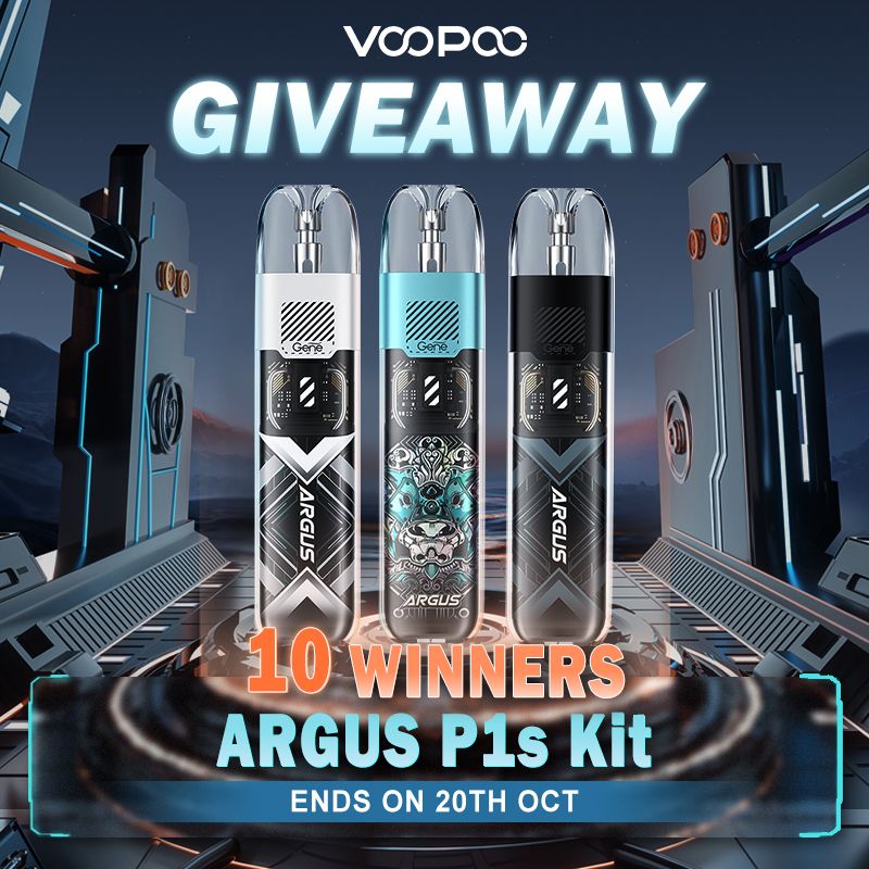 🌈🌈
🔝Healthcabin - VOOPOO ARGUS P1s Giveaway🍻🎊

🎁Prize:
VOOPOO ARGUS P1s Pod Kit

🍀10 Winners
Ends on 20th Oct📆

Join &amp; win~
>
To Enter:👇
healthcabin.net/blog/voopoo-ar…
>
#healthcabin #voopoo #argusp1s #voopooargusp1s #argusp1spod #giveaway #vapegiveaway #vapewholesale #vape