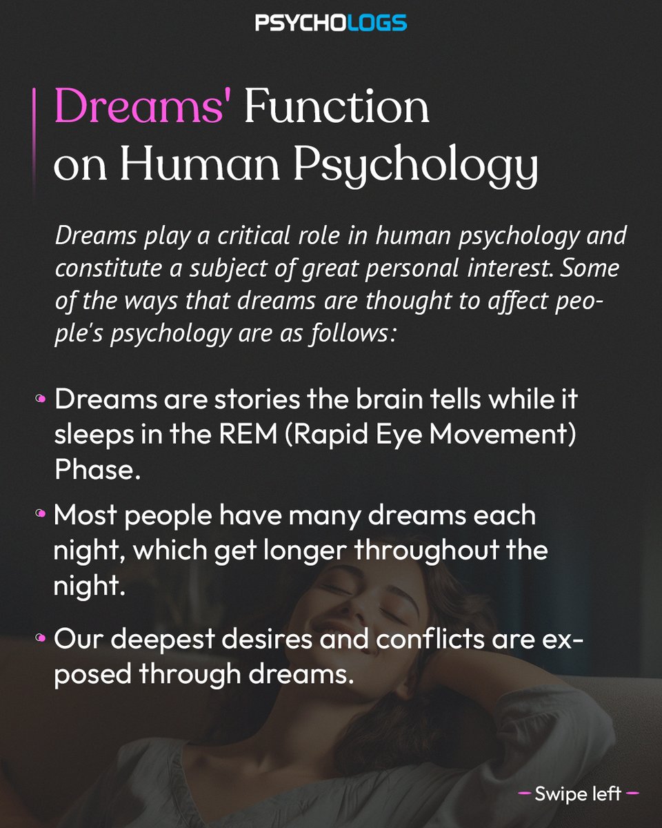 PsychologsIndia's tweet photo. The individual should handle sexual dreams with the utmost sensitivity and with respect to his or her own individuality because they can be both beneficial and potentially detrimental to mental health.

#sex #sexualdreams #sleep #sleeprem #imaginations #psychology
#mentalhealth https://t.co/flLihDOe8L